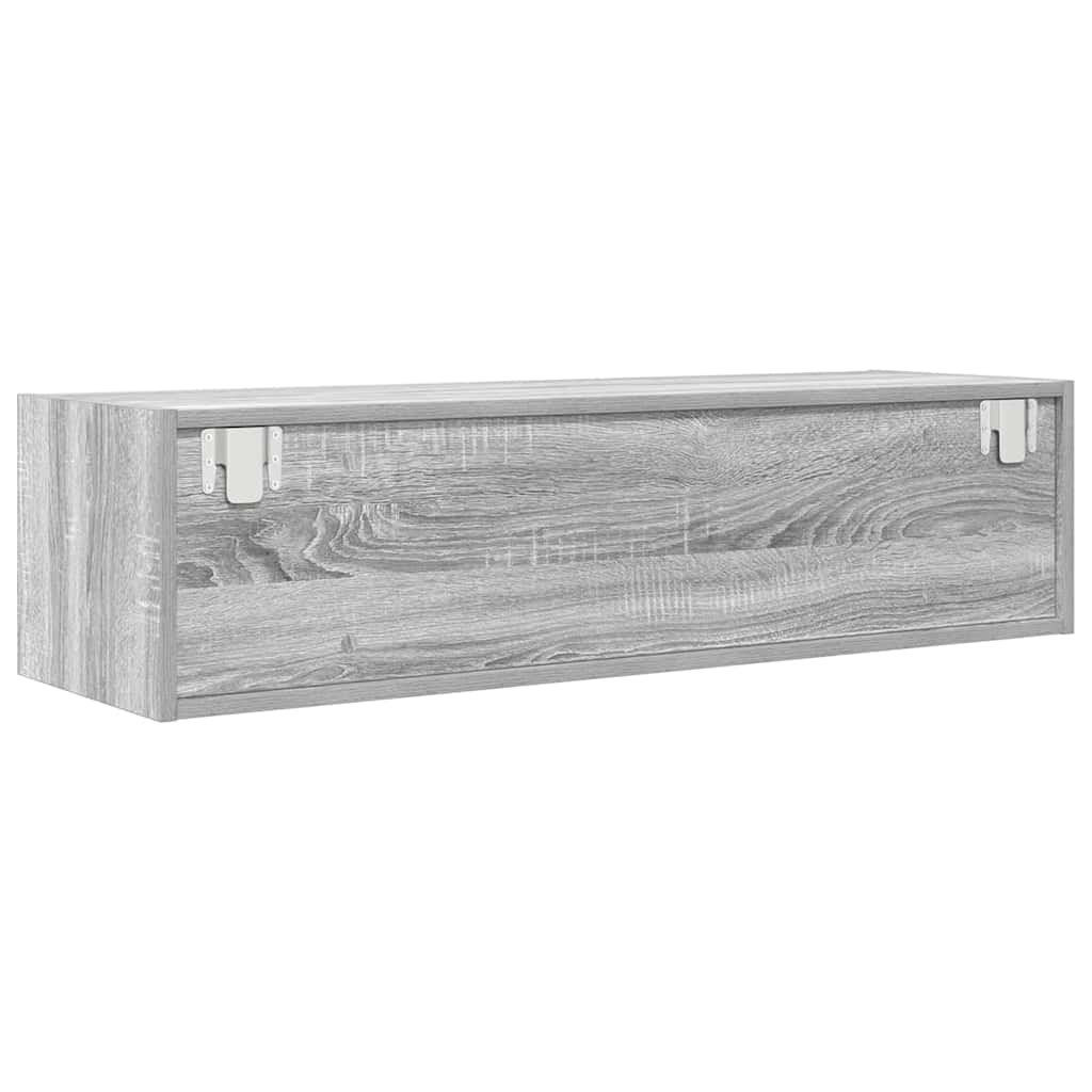 TV szekrény 100 x 31 x 25,5 cm Szürke sonoma Szerelt fa