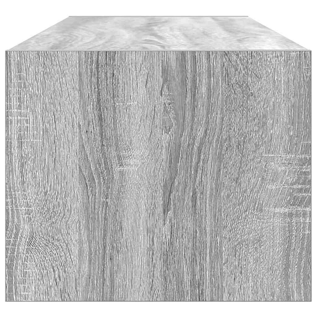 TV szekrény 100 x 31 x 25,5 cm Szürke sonoma Szerelt fa