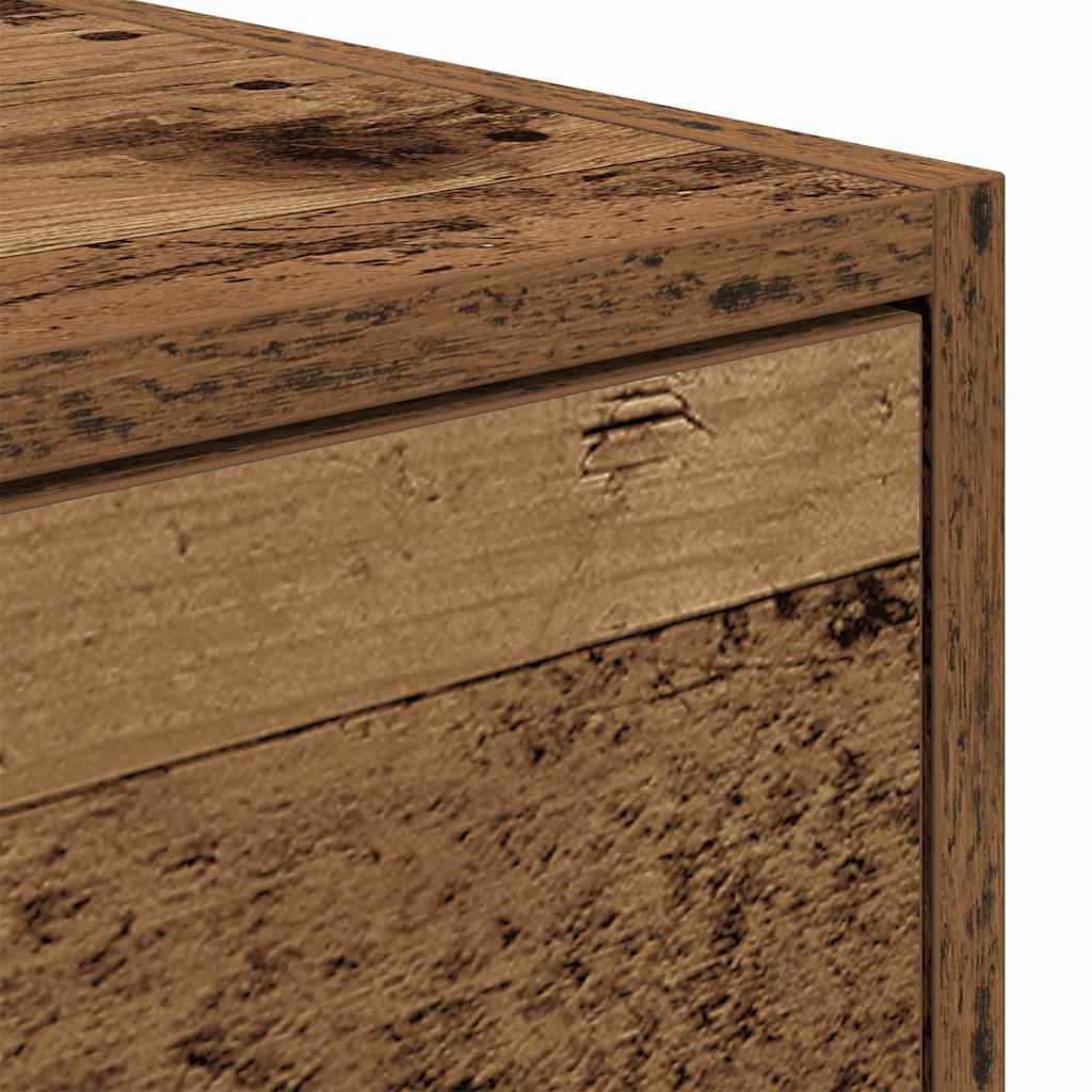 TV szekrény 100 x 31 x 25,5 cm Régi fa Szerelt fa