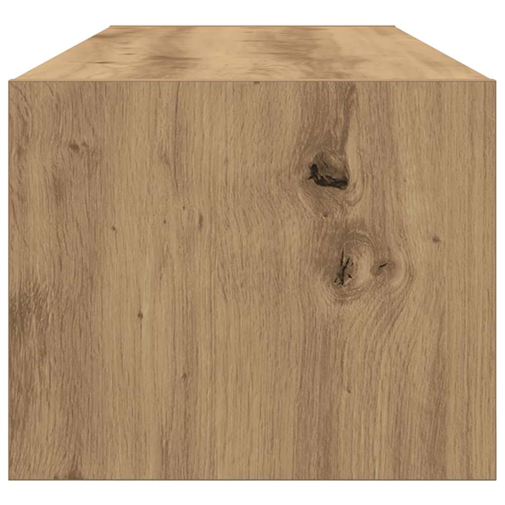 TV szekrény 100 x 31 x 25,5 cm kézműves tölgy Szerelt fa