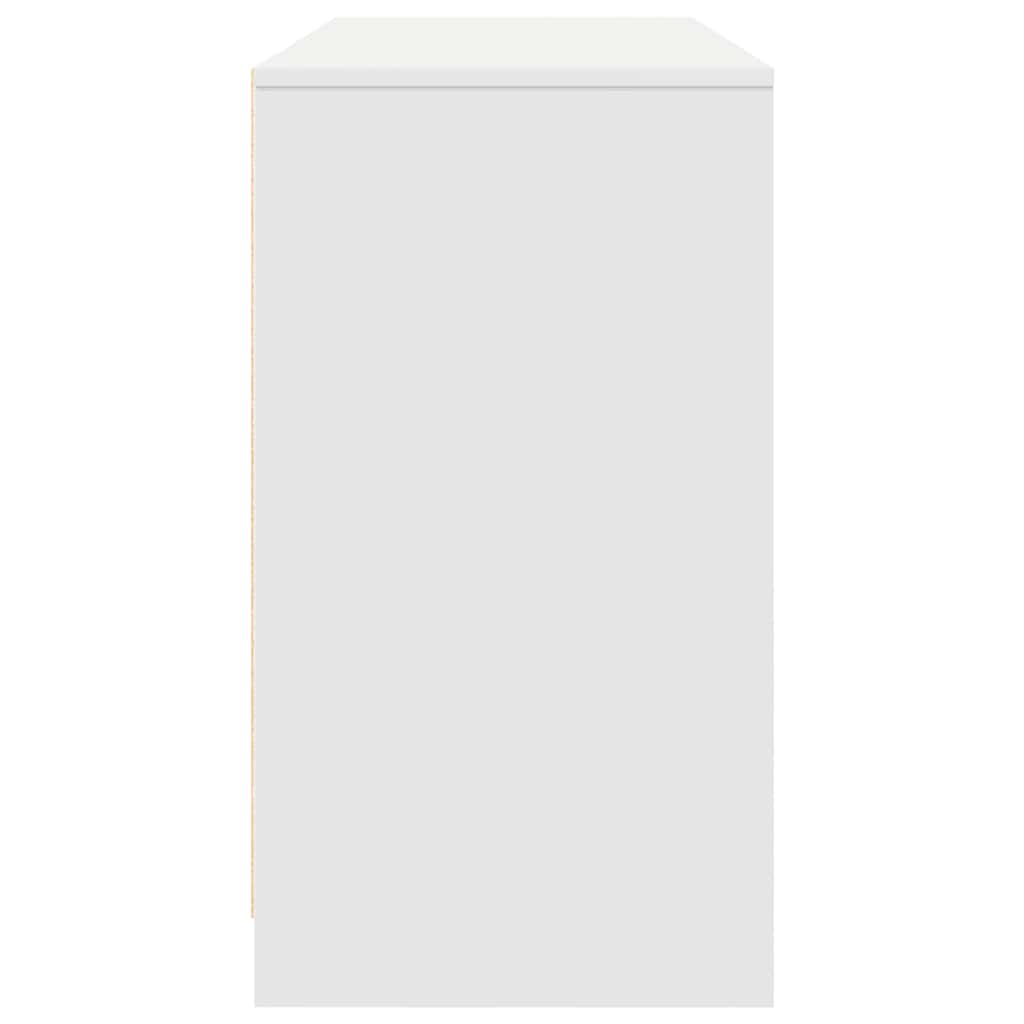 fehér forgácslap íróasztal 120x42x76 cm