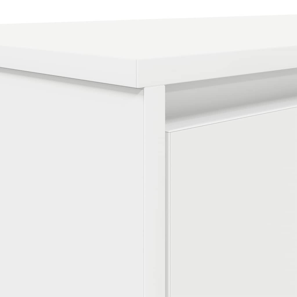 fehér forgácslap íróasztal 120x42x76 cm