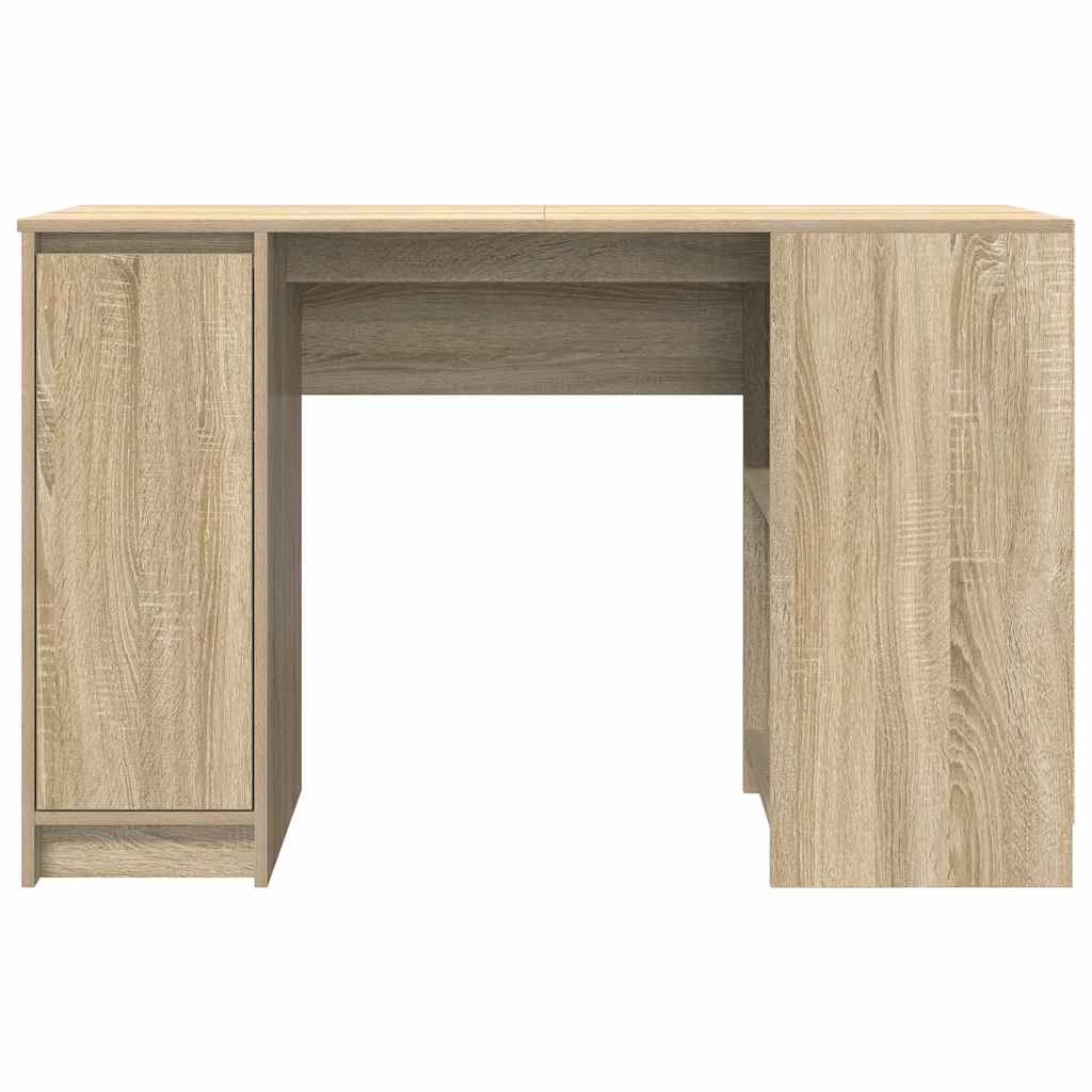 sonomatölgy színű forgácslap íróasztal 120x42x76 cm