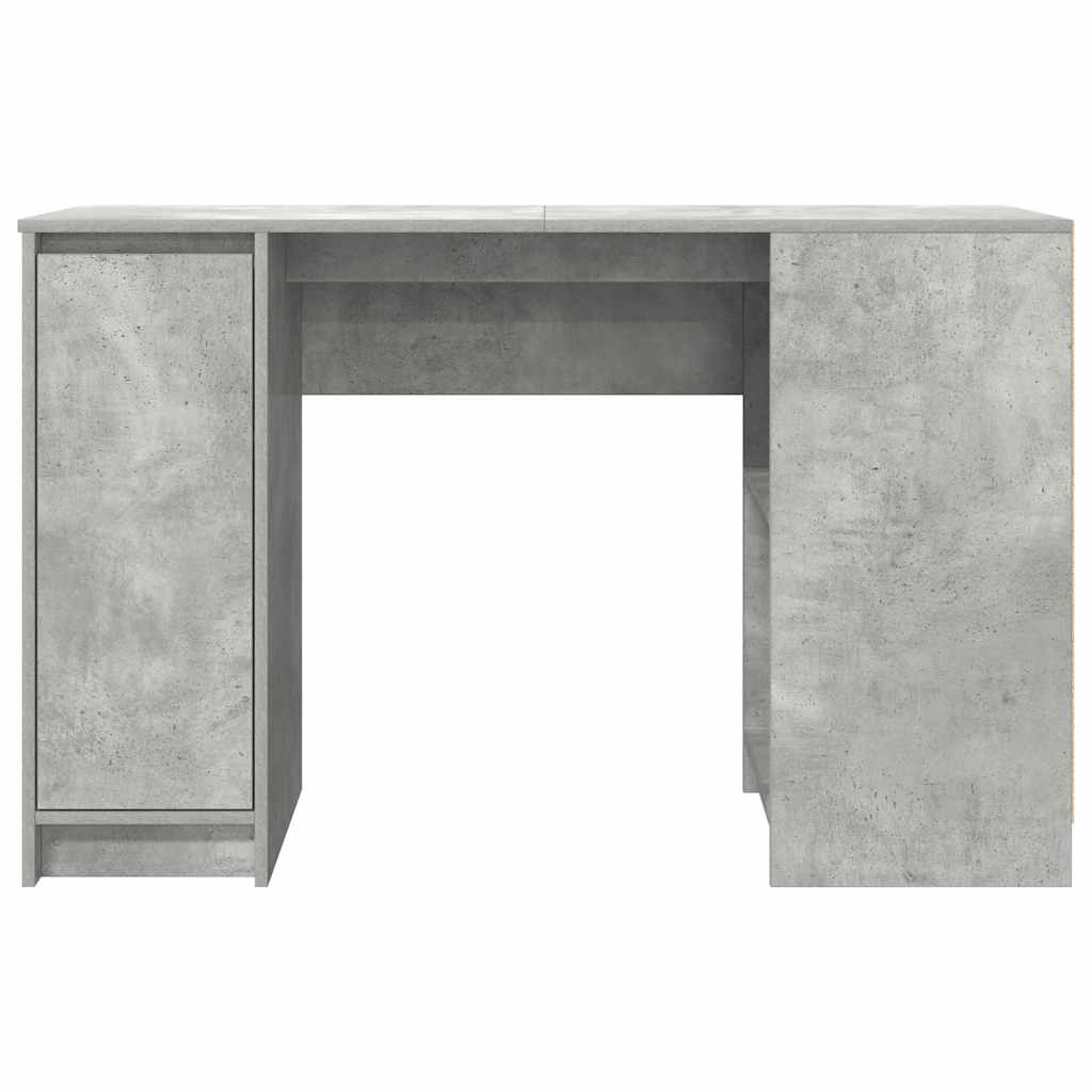 betonszürke forgácslap íróasztal 120x42x76 cm