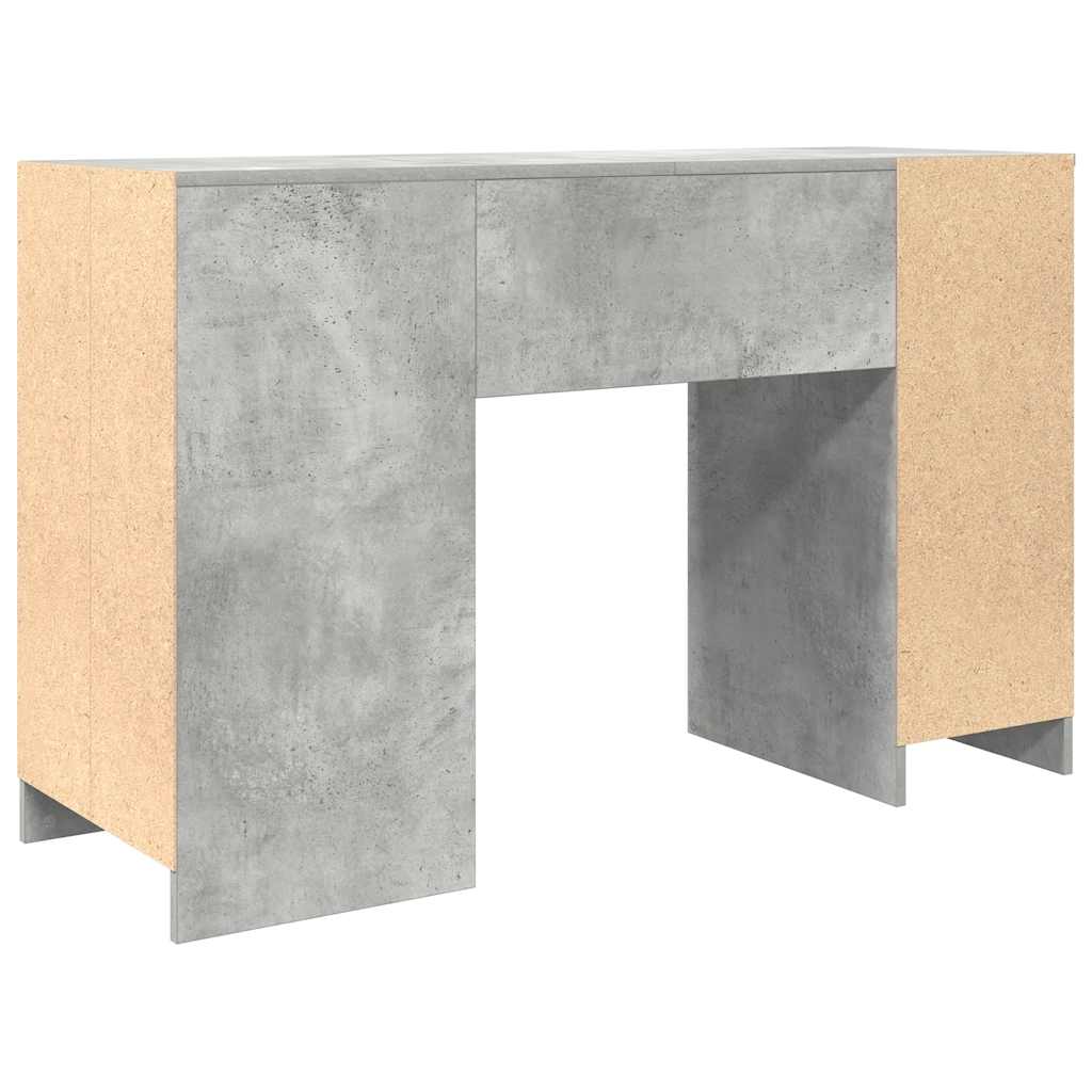 betonszürke forgácslap íróasztal 120x42x76 cm