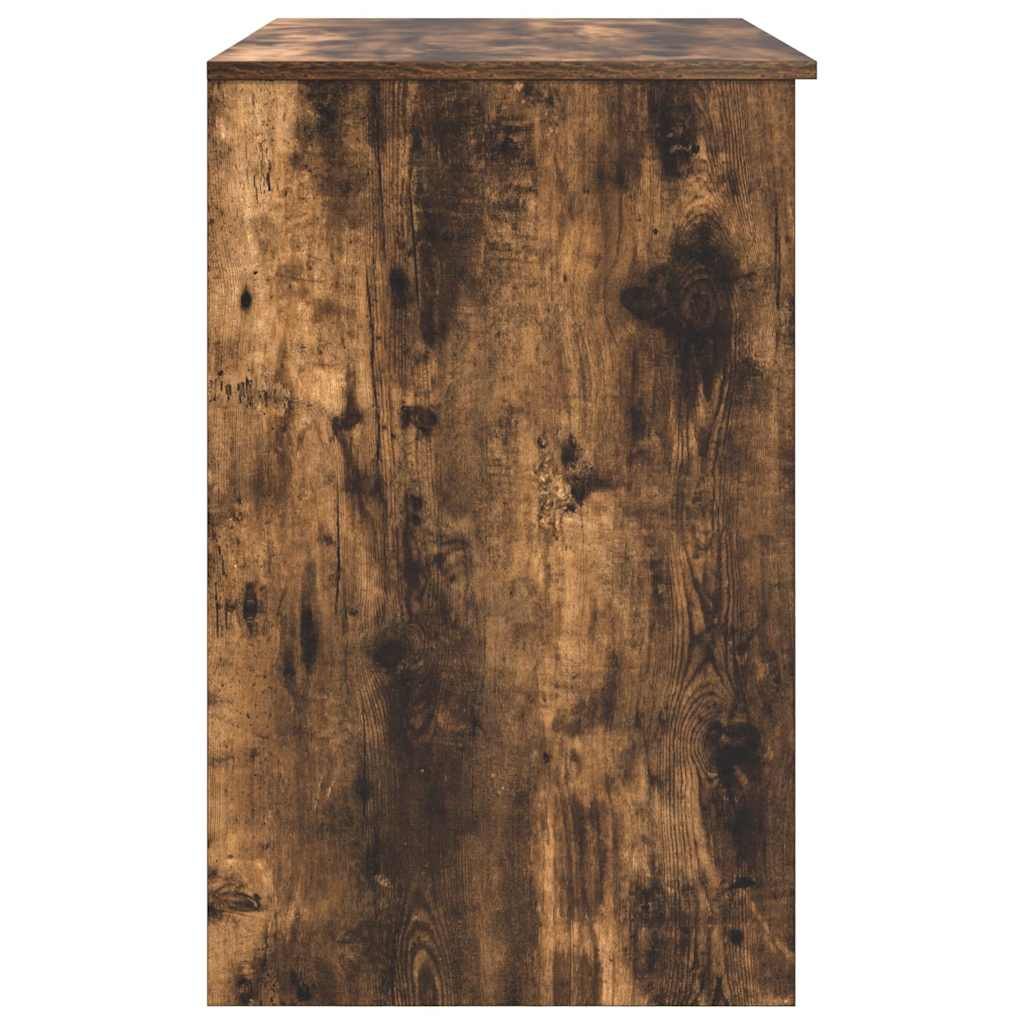 füstös tölgy színű szerelt fa íróasztal 86x49x76 cm