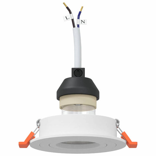 Spotlámpa 24 db Fehér 9 x 9 x 2 cm Alumínium