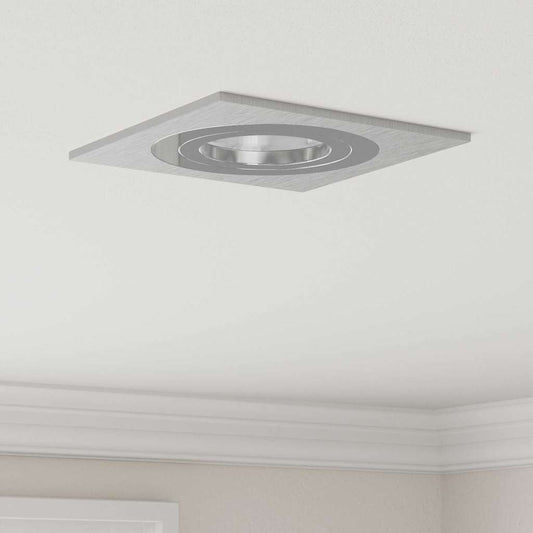 Spotlámpa 6 pcs Ezüst 9 x 9 x 2 cm Alumínium