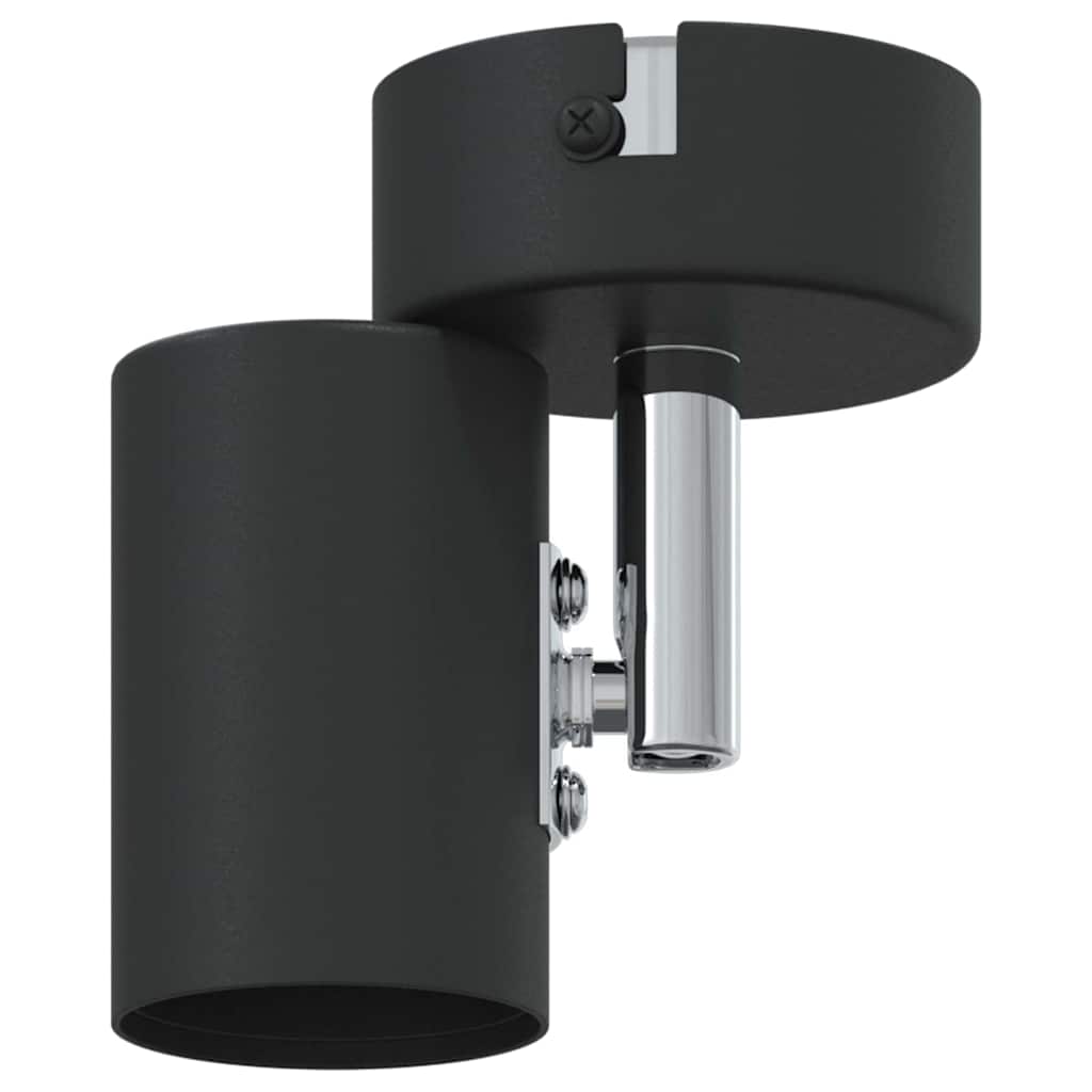 Mennyezeti spotlámpa fényszórókkal Fekete 6,5 x 6 x 11,5 cm Fém