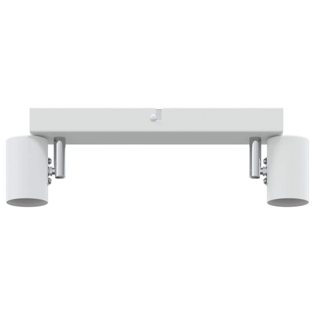Mennyezeti spotlámpa fényszórókkal Fehér 26 x 6,5 x 11,5 cm Fém
