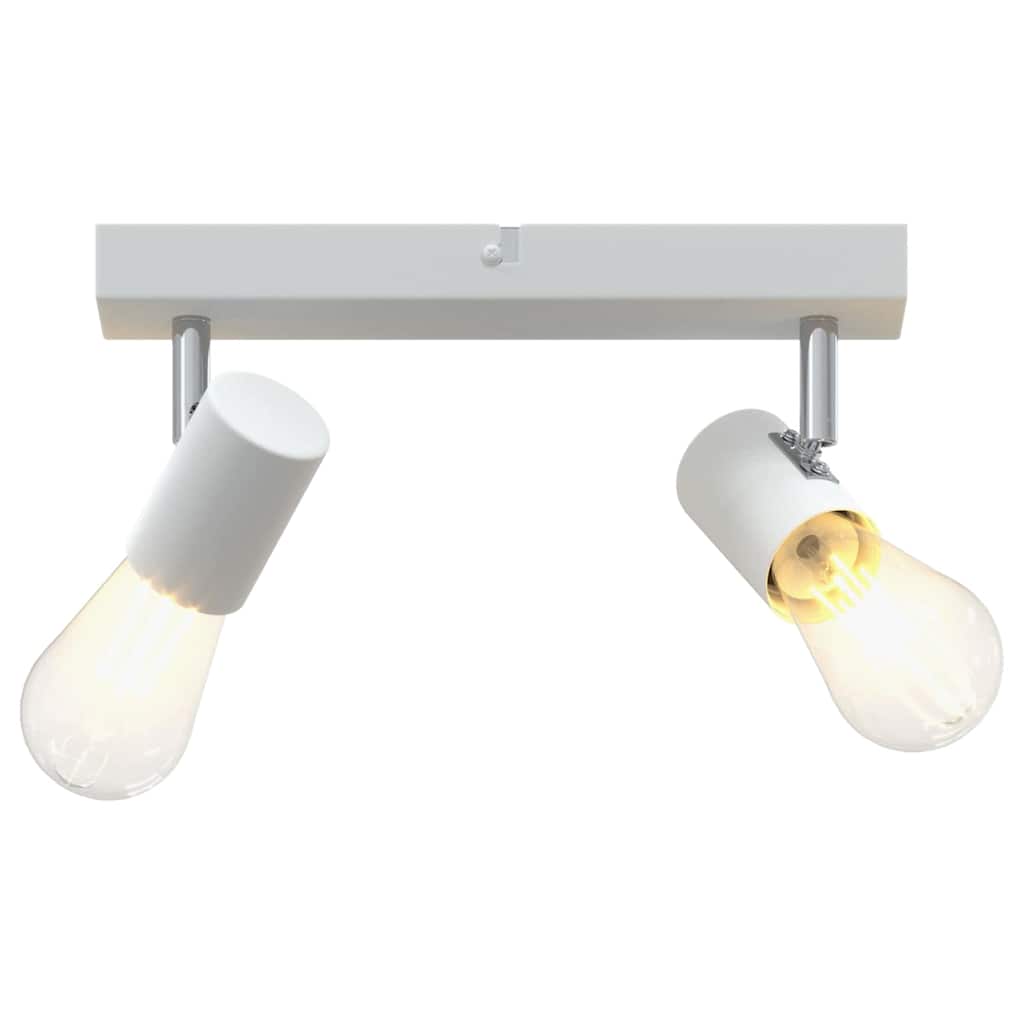 Mennyezeti spotlámpa fényszórókkal Fehér 26 x 6,5 x 11,5 cm Fém