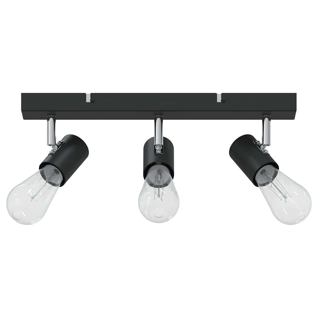 Mennyezeti spotlámpa Fekete 38 x 6,5 x 11,5 cm Fém