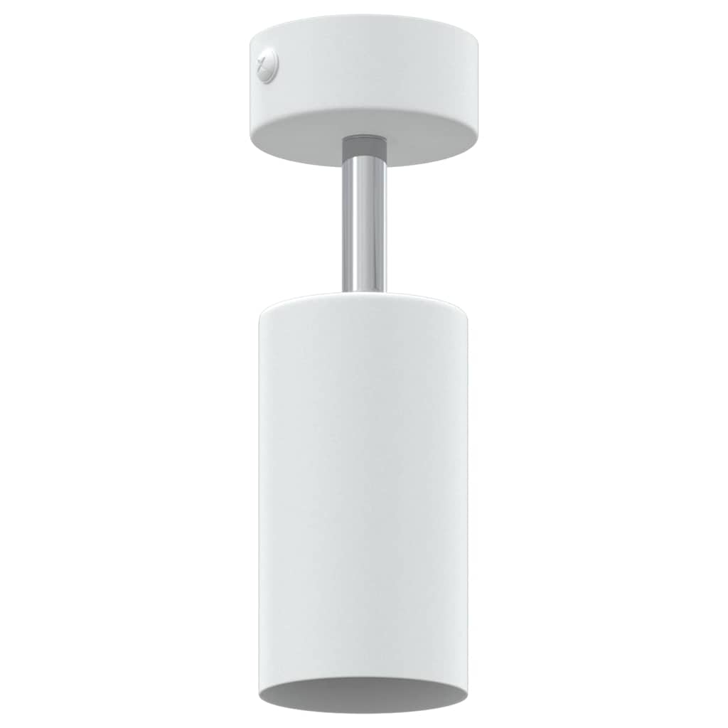 Mennyezeti spotlámpa fényszórókkal Fehér 6 x 6 x 16 cm Fém