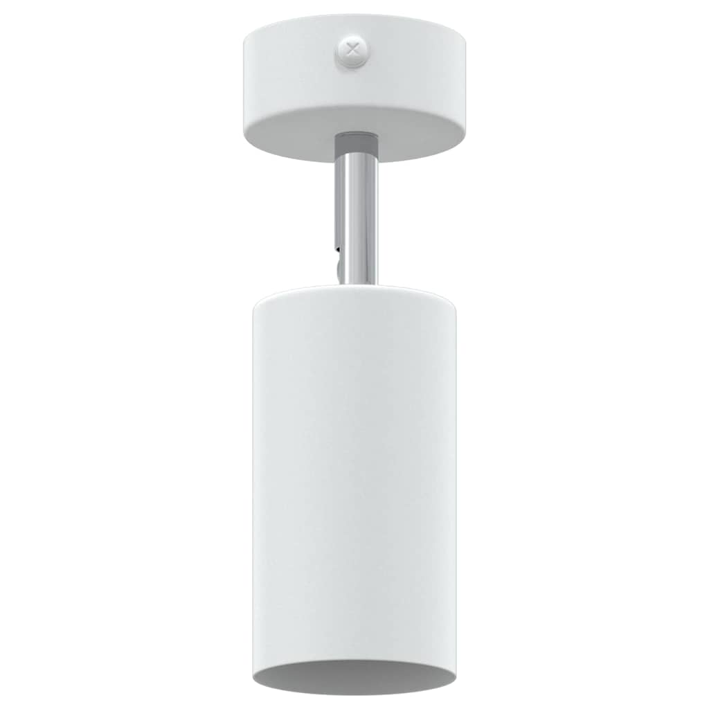 Mennyezeti spotlámpa fényszórókkal Fehér 6 x 6 x 16 cm Fém