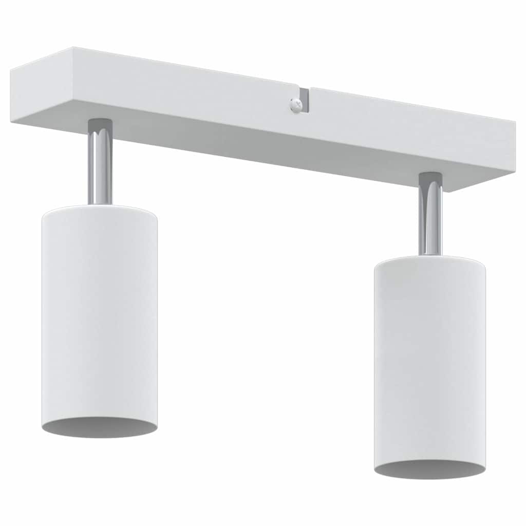 Mennyezeti spotlámpa fényszórókkal Fehér 26 x 6 x 16 cm Fém