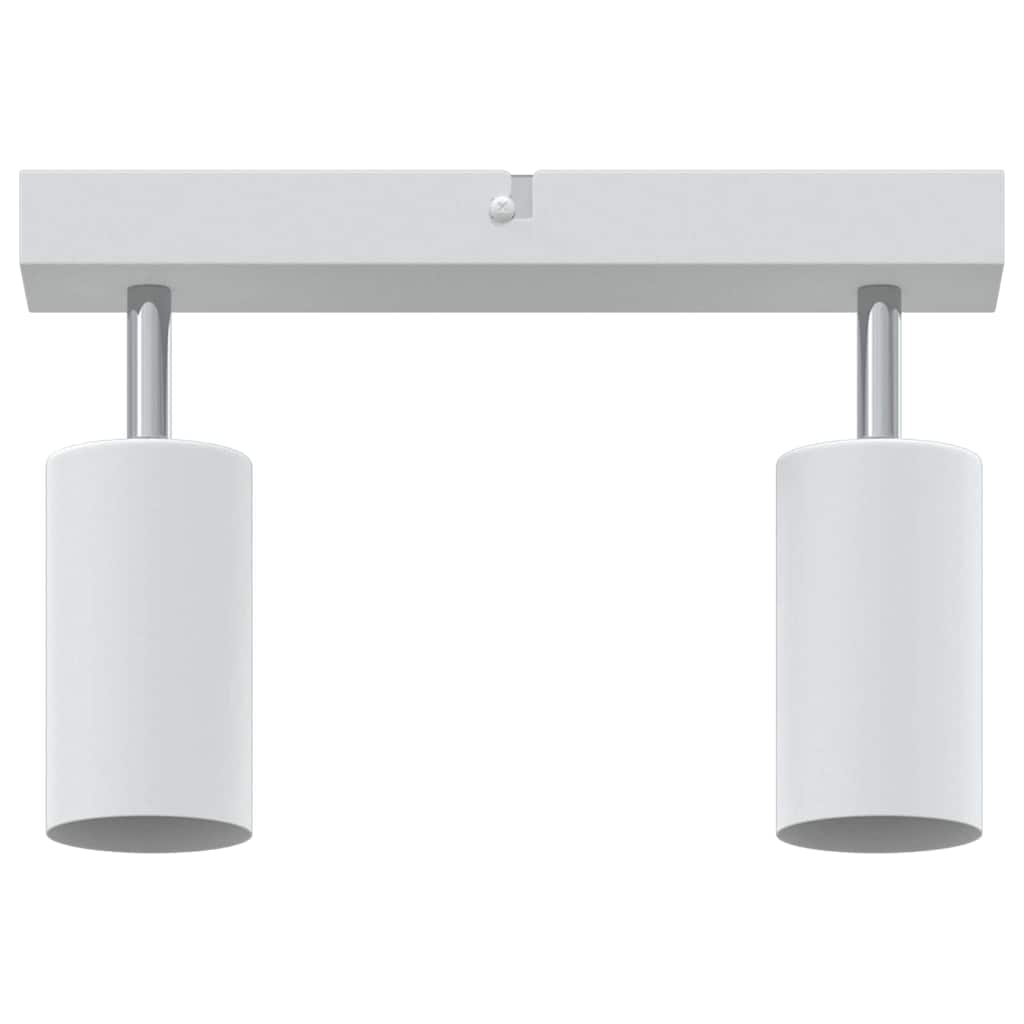 Mennyezeti spotlámpa fényszórókkal Fehér 26 x 6 x 16 cm Fém