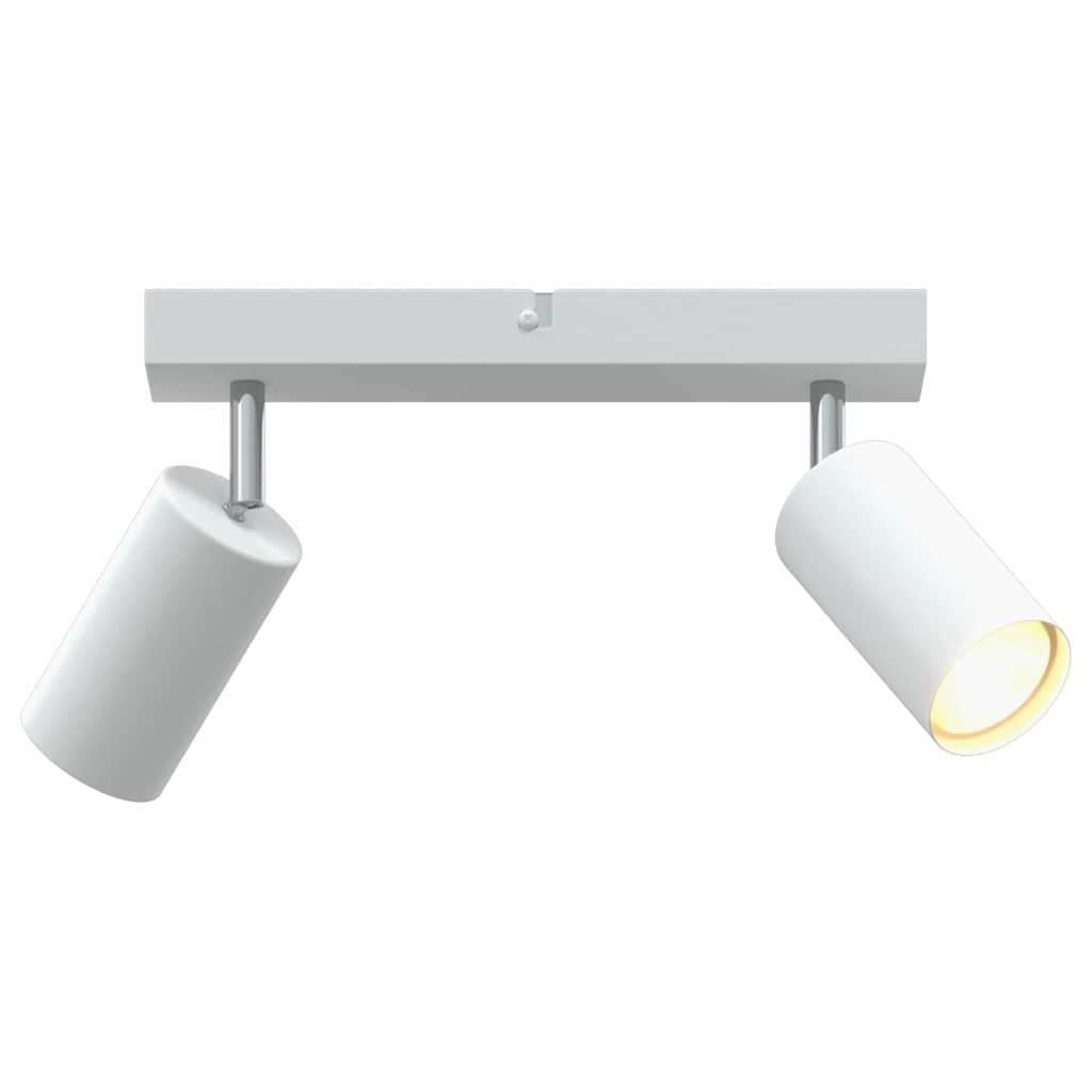 Mennyezeti spotlámpa fényszórókkal Fehér 26 x 6 x 16 cm Fém