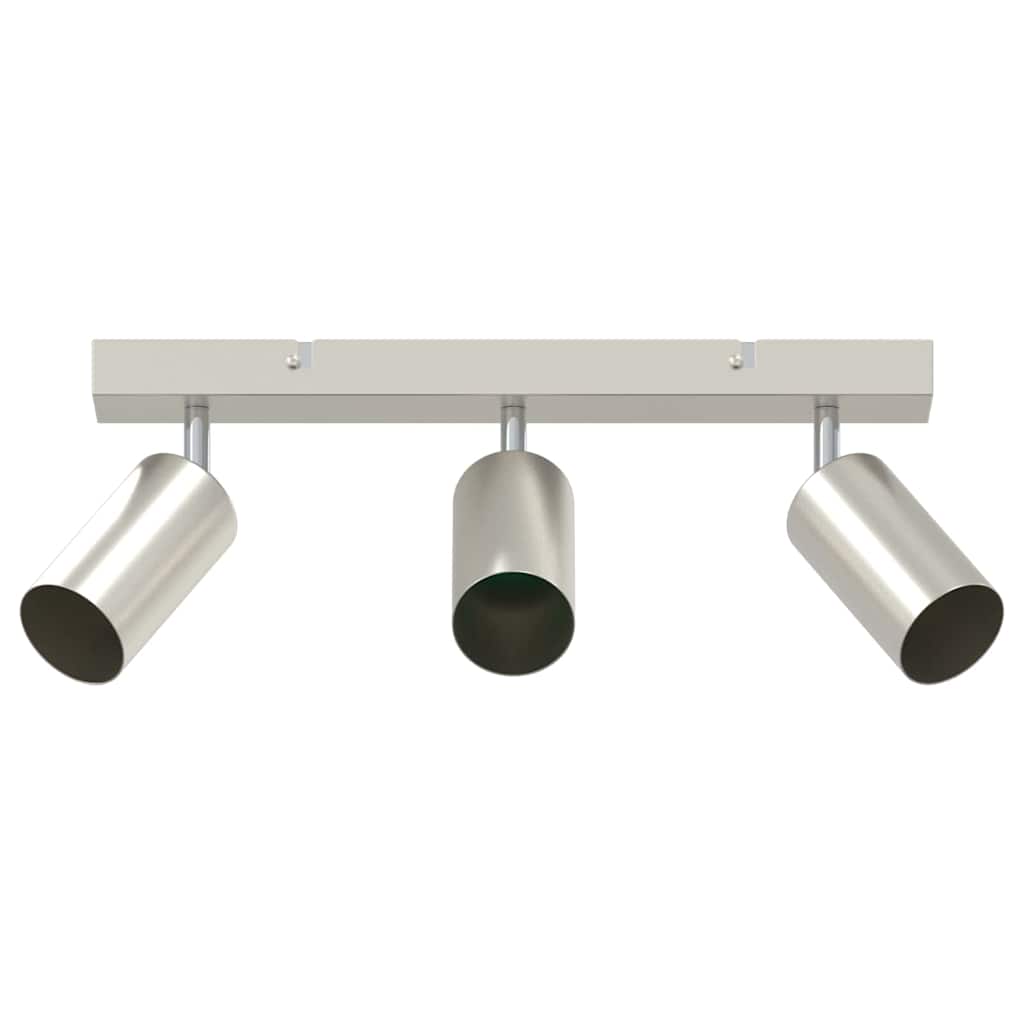 Mennyezeti spotlámpa fényszórókkal Nikkel 38 x 6 x 16 cm Fém