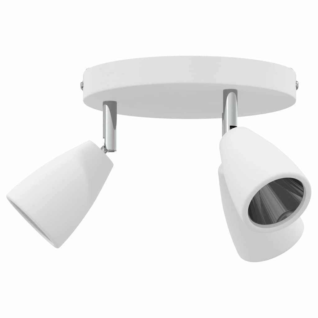 Mennyezeti spotlámpa fényszórókkal Fehér 19 x 19 x 14,5 cm Fém
