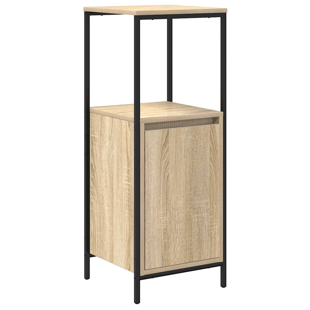 Fürdőszoba bútor szett 3 db Sonoma tölgy 90 x 34,5 x 60 cm