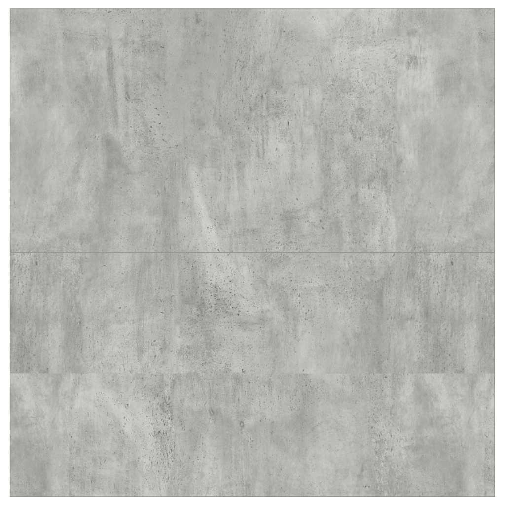 betonszürke dohányzóasztal fiókokkal 70,5x70x40 cm