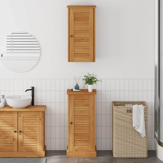 Fürdőszoba bútor szett polcokkal VIGO 2 pcs Barna és Mézbarna