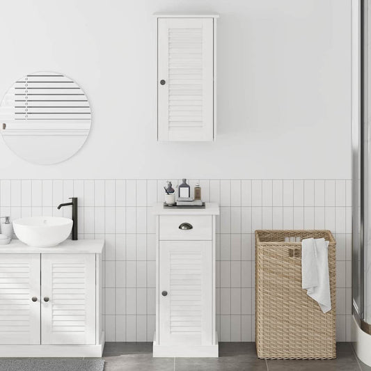 Fürdőszoba Székény fiókkal VIGO 2 pcs Fehér és Antik Fehér