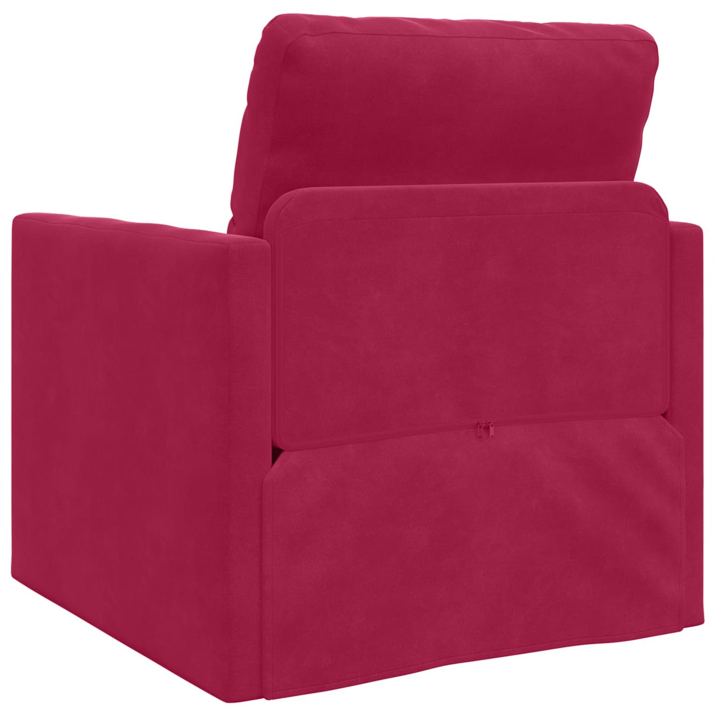 Kanapéágy Bordó 74 x 77 x 81 cm Bársony