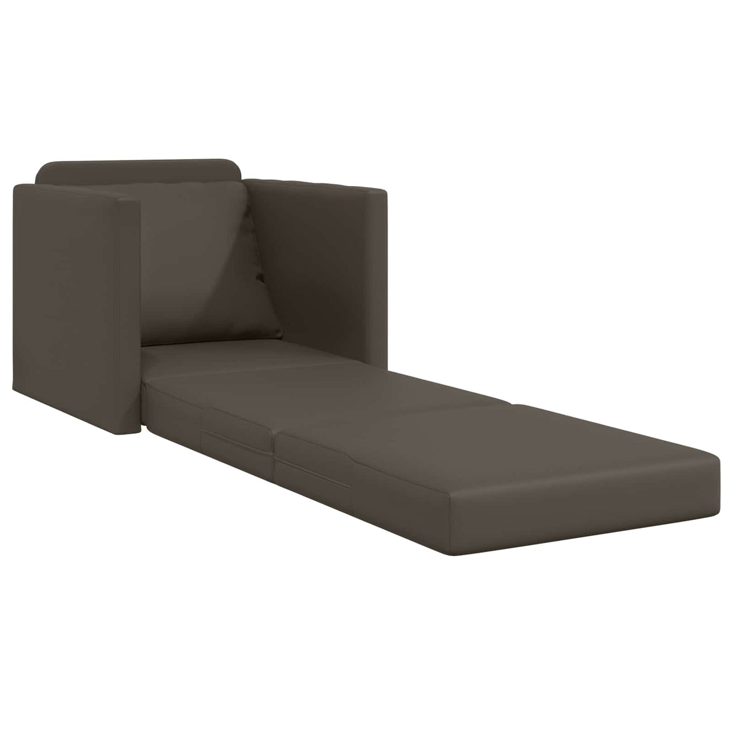 Kanapéágy 60cm Szürke Mübőr