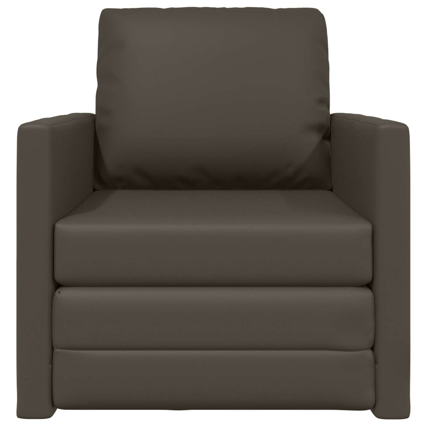 Kanapéágy 60cm Szürke Mübőr