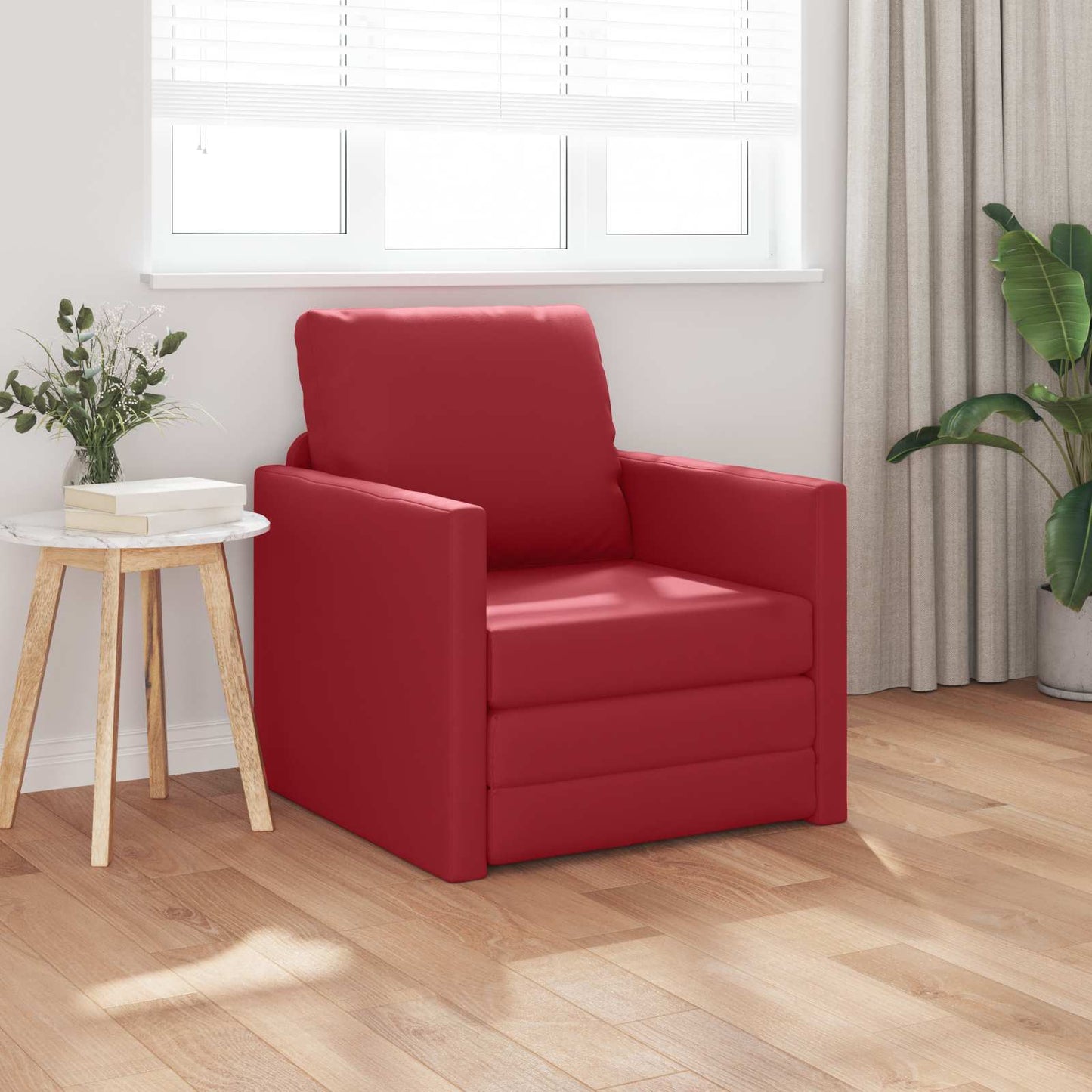 Kanapéágy 60cm Bordó Mübőr
