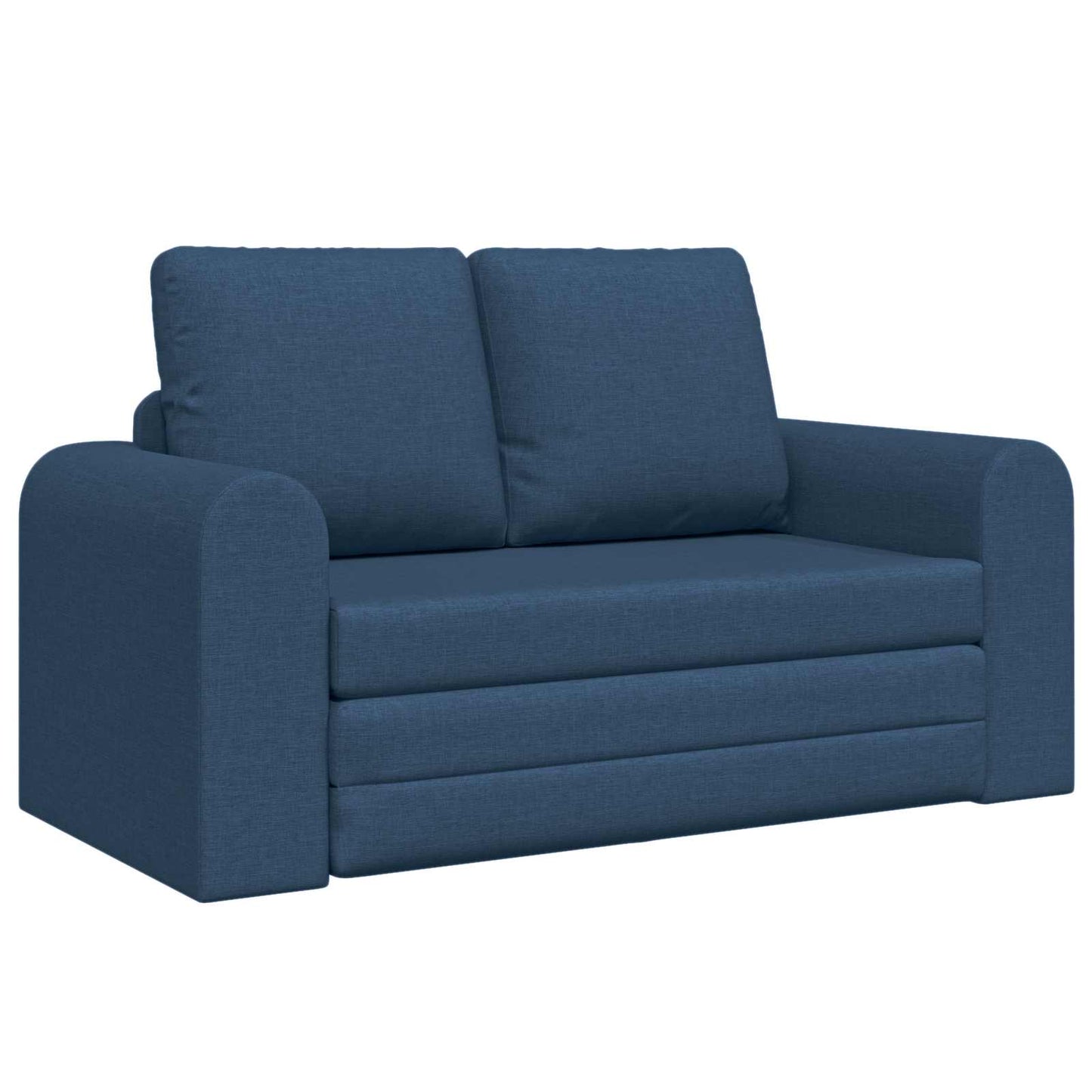 Kanapéágy 60cm Kék szövet
