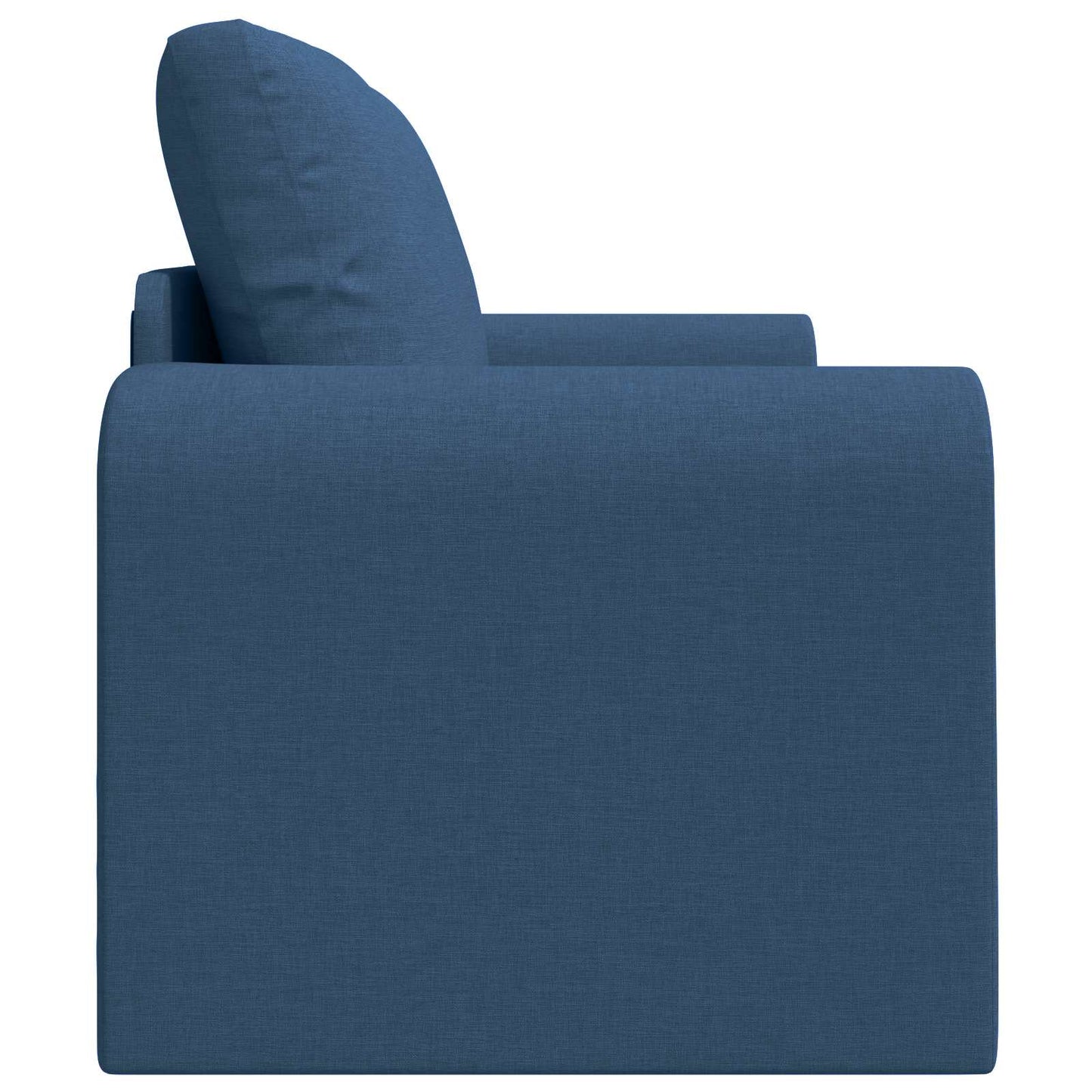 Kanapéágy 60cm Kék szövet