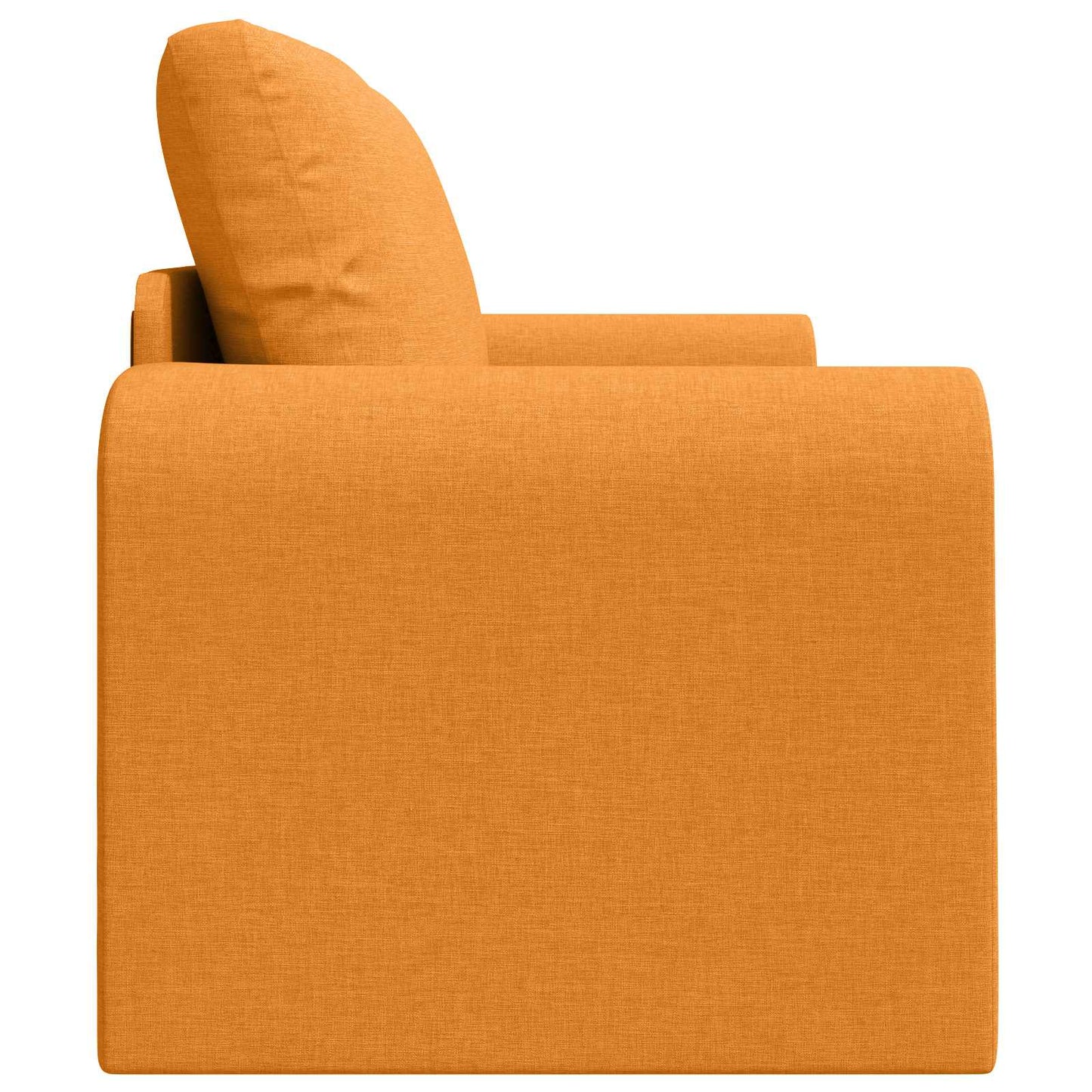 Kanapéágy 60cm Sötét sárga szövet