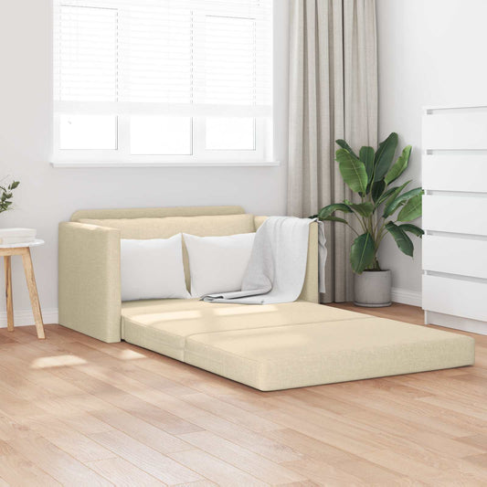 Kanapéágy 110cm Krém szövet