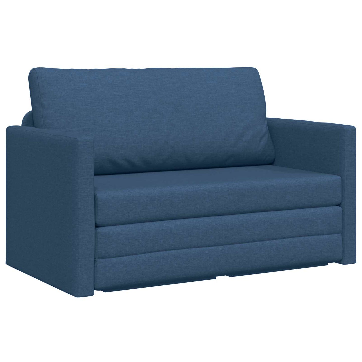 Kanapéágy 110cm Kék szövet