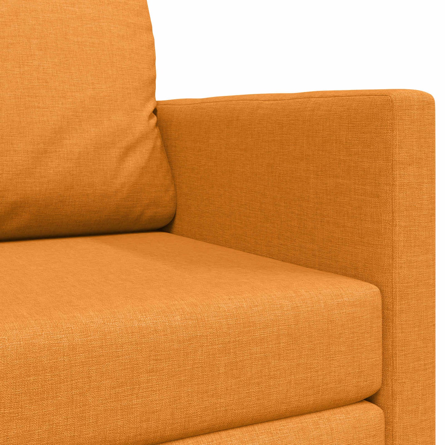 Kanapéágy 110cm Sötét sárga szövet
