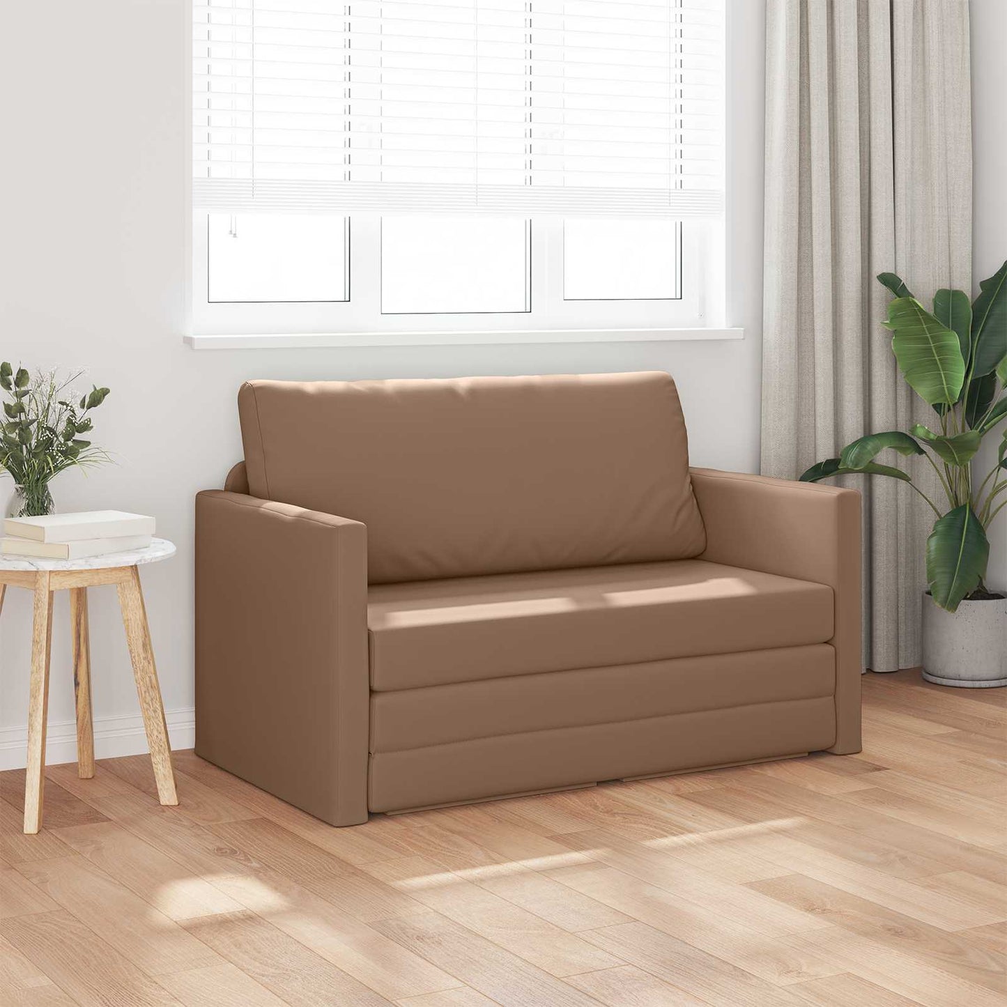 Kanapéágy Cappuccino 124 x 71 x 78 cm Mübőr