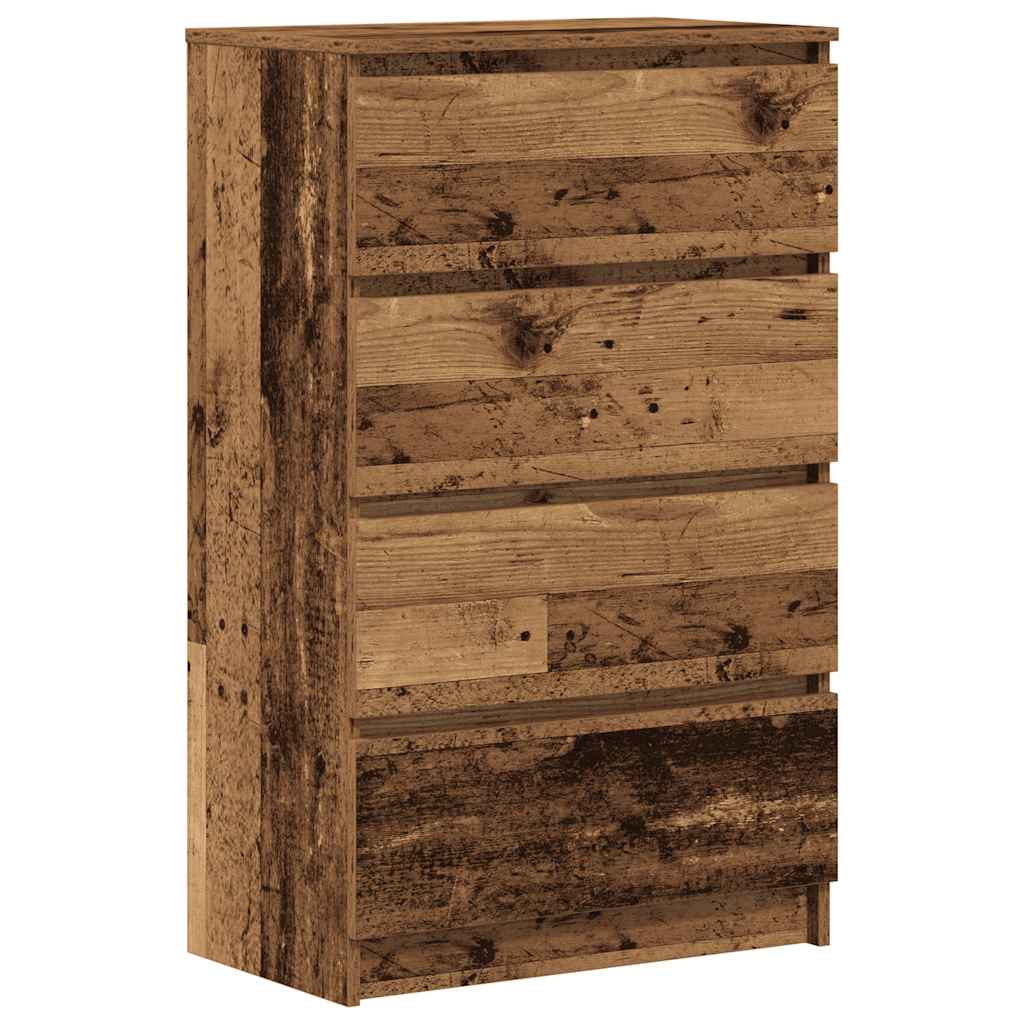 antik fa szerelt fa tálalószekrény 60 x 35 x 98,5 cm