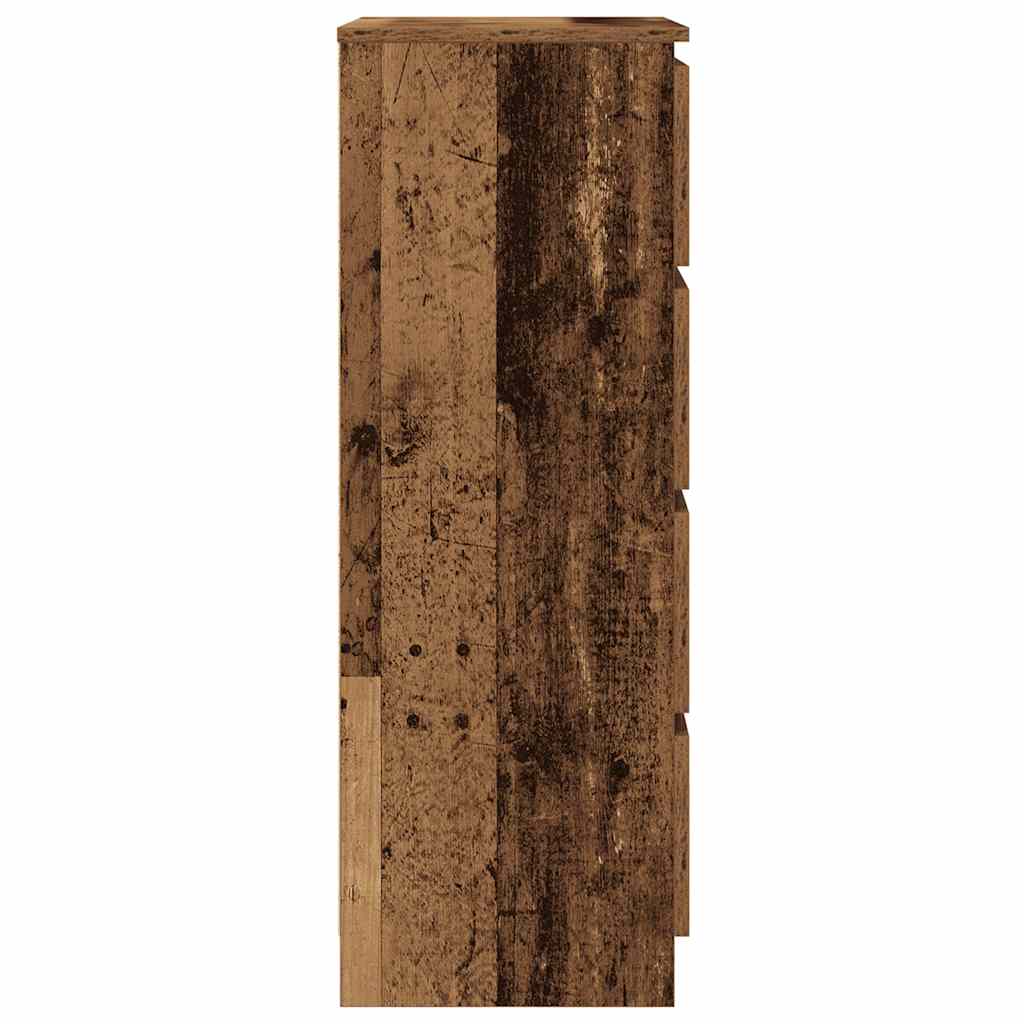antik fa szerelt fa tálalószekrény 60 x 35 x 98,5 cm