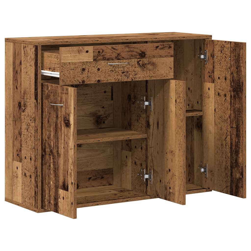 antik fa szerelt fa tálalószekrény 88 x 30 x 70 cm