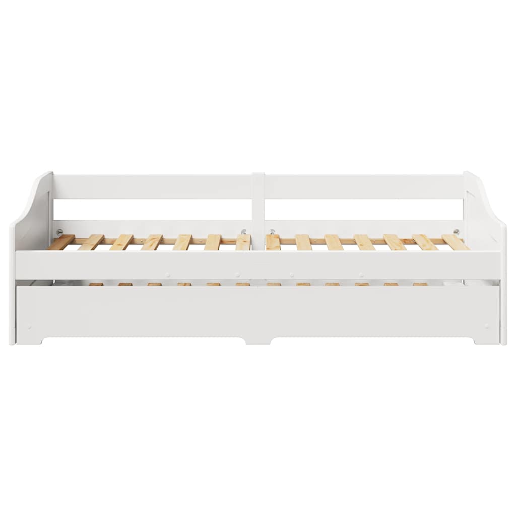fehér nappali ágy matrac nélkül IRUN 90x200 cm