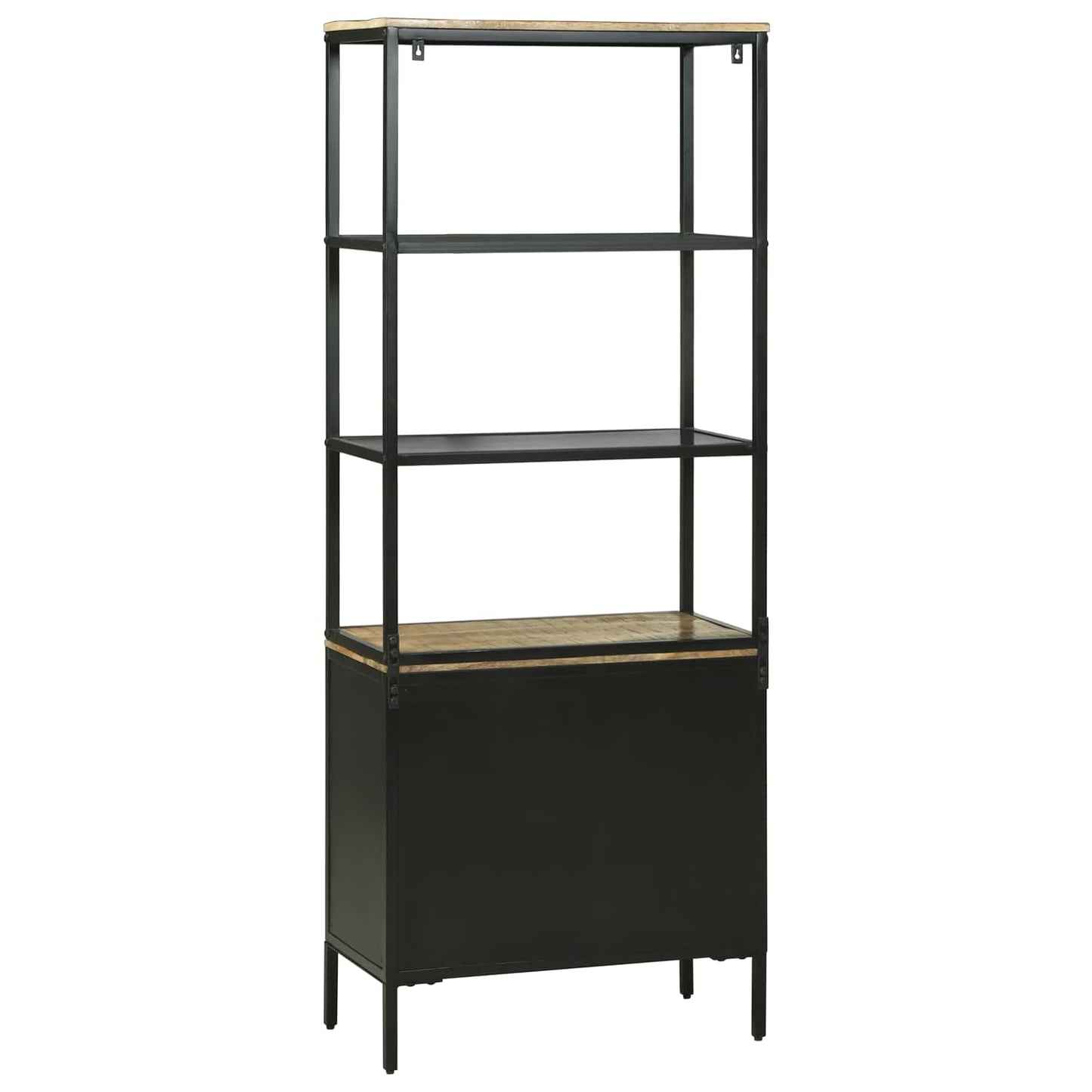 Magasfiú fiókkal Barna 70 x 35 x 180 cm Tömör Mangófát