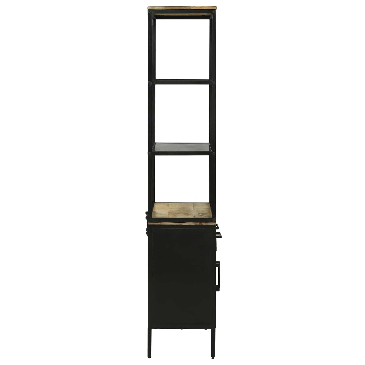 Magasfiú fiókkal Barna 70 x 35 x 180 cm Tömör Mangófát