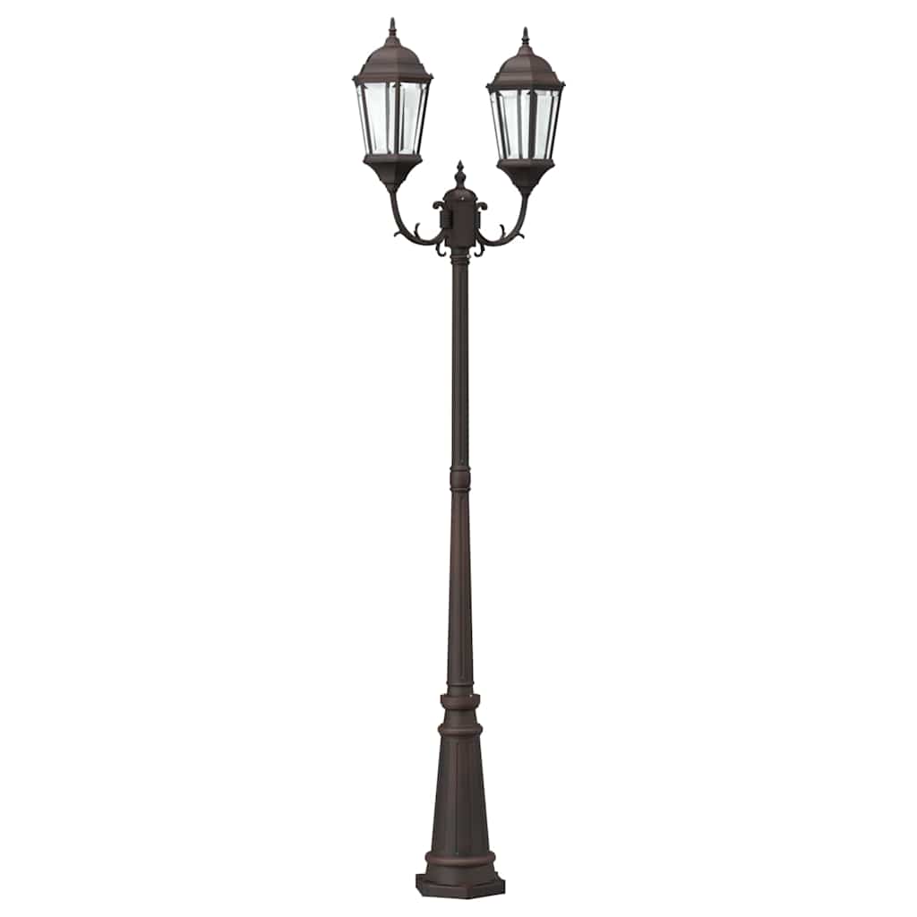Kerti Világítás Bronz 68 x 20 x 235 cm Alumínium és üveg