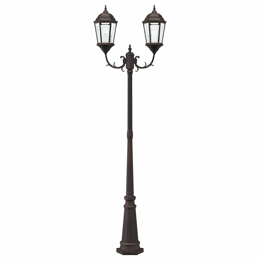 Kerti Világítás Bronz 68 x 20 x 235 cm Alumínium és üveg