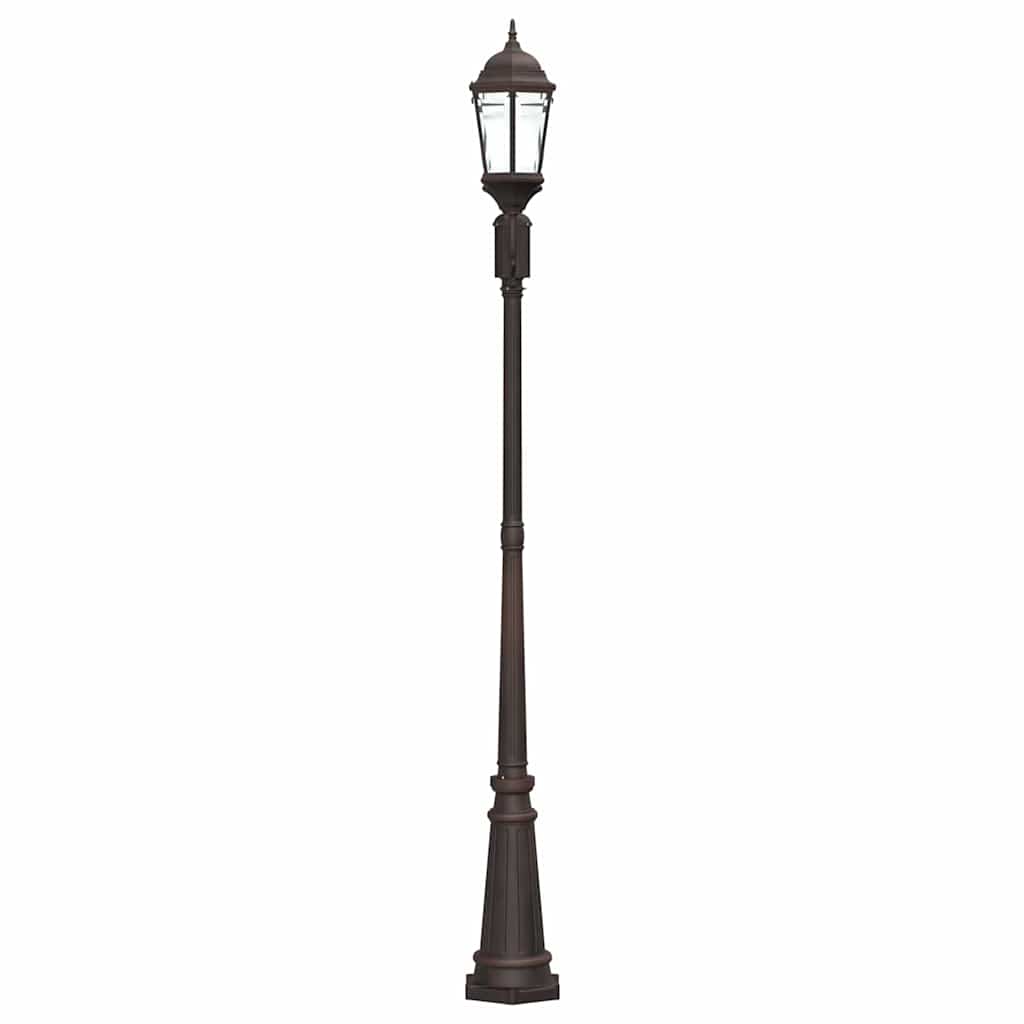 Kerti Világítás Bronz 68 x 20 x 235 cm Alumínium és üveg