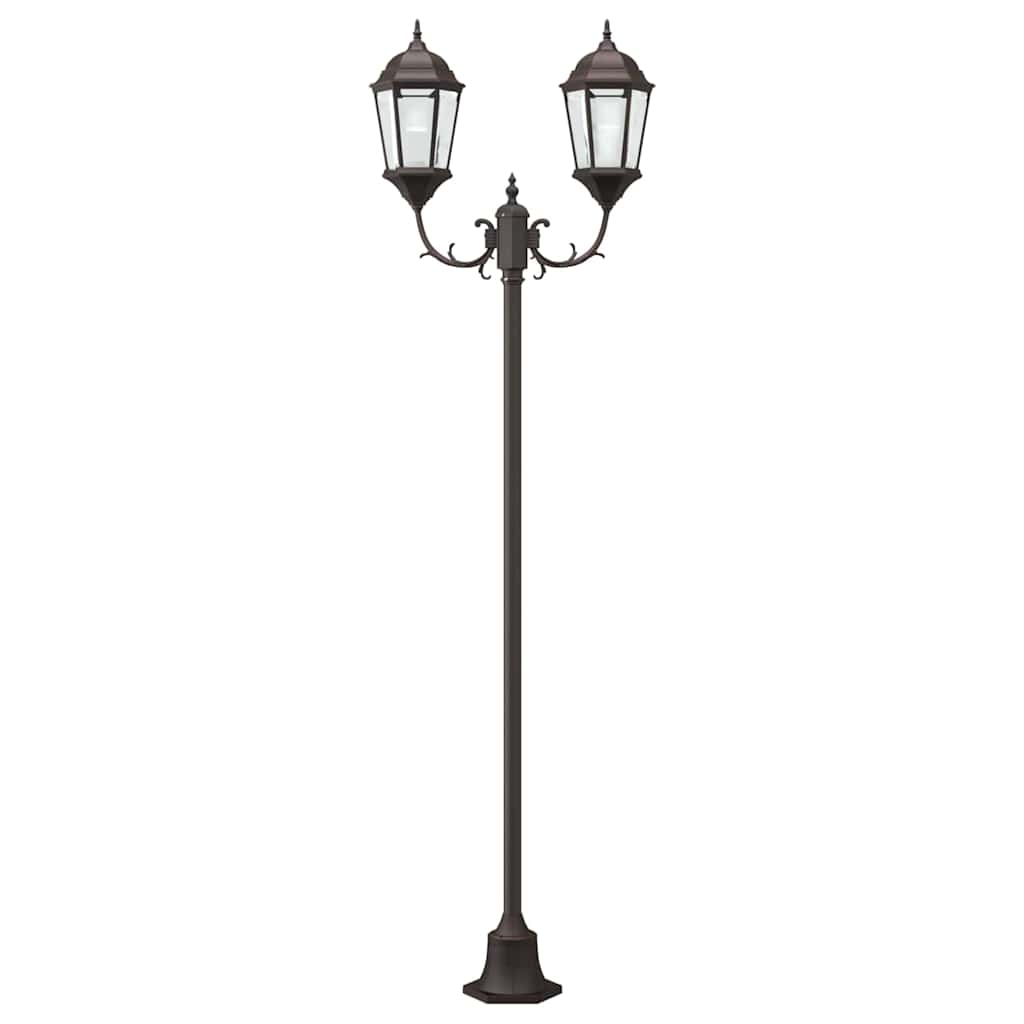 Kerti Világítás Bronz 68 x 20 x 235 cm Alumínium és üveg