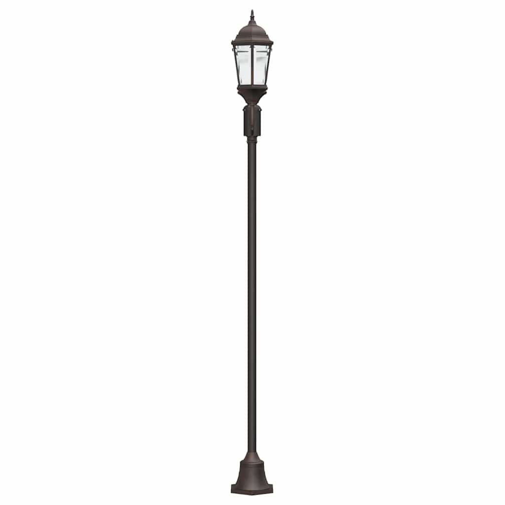 Kerti Világítás Bronz 68 x 20 x 235 cm Alumínium és üveg
