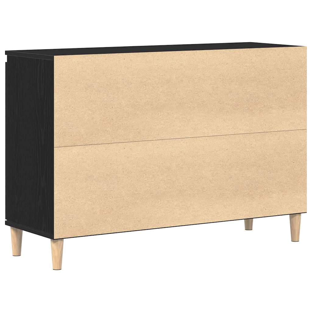 Széf Fekete 102 x 35 x 60 cm Szerelt fa